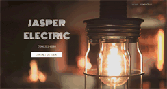 Desktop Screenshot of jasper-electric.com