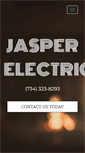 Mobile Screenshot of jasper-electric.com